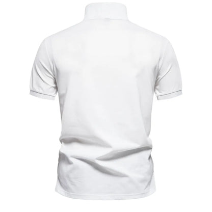 Men’s Gradient Print Polo Shirt