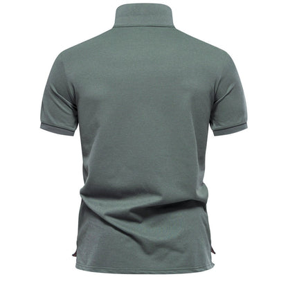 Men’s Gradient Print Polo Shirt