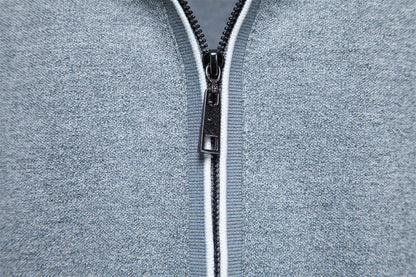 Men’s Zip Collar Polo Shirt