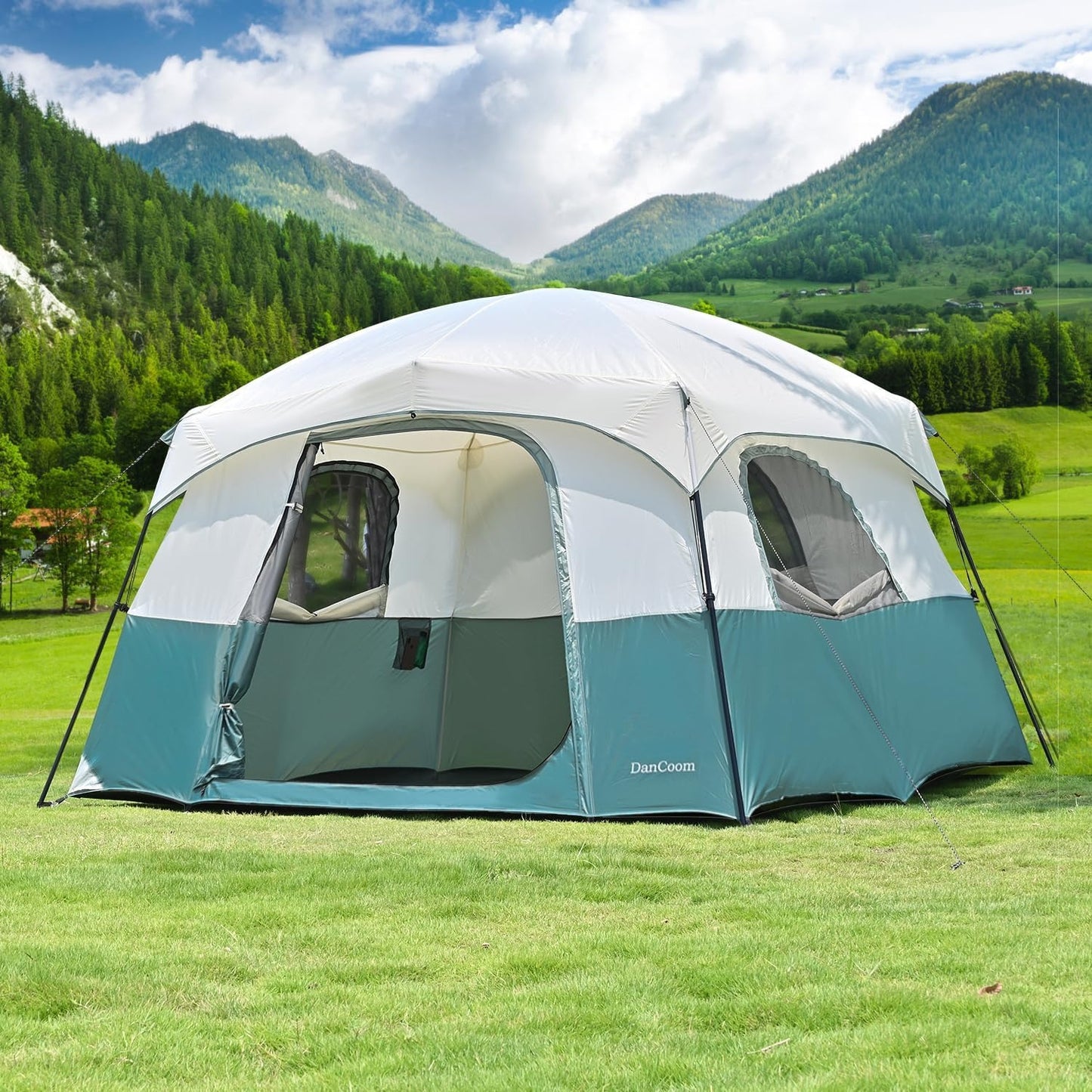 4–6 Person Family Camping Tent – Waterproof, Portable & Easy Setup