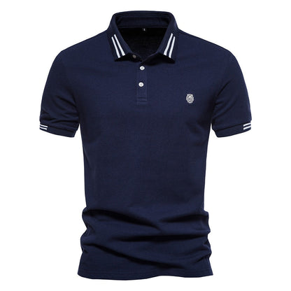 Men's Classic Cotton Pique Polo Shirt