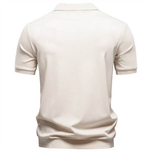 Men’s Premium Draped Polo Shirt